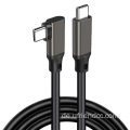 USB3.2 100W5A Typ-C 90 Grad 4K60Hz 20gbit / s AV-Kabel